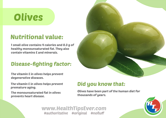 Fat Content Of Olives 72